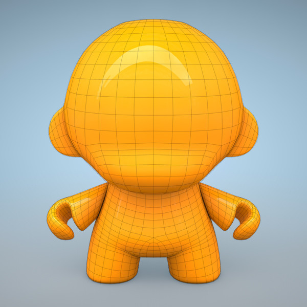 vinyl toy munny 3d model - Munny by Tomas Sinkunas
